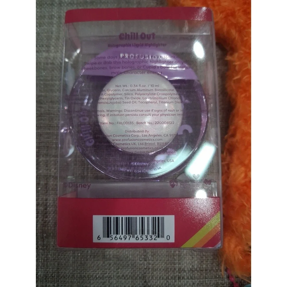 Y2K Lizzie Mcguire Profusion Holographic Liquid Highlighter & Handheld Mirror